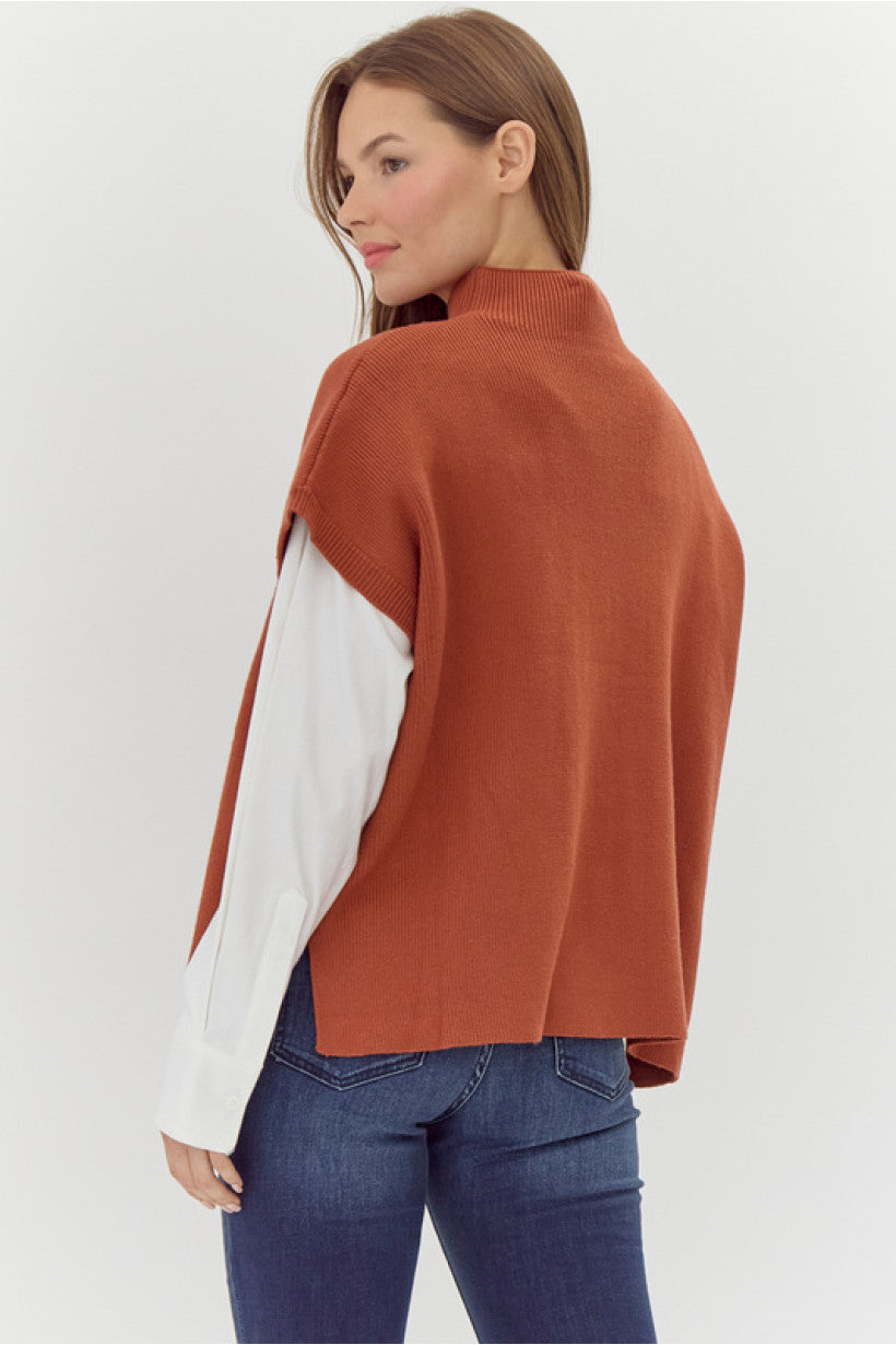 Cap Sleeve Sweater Vest