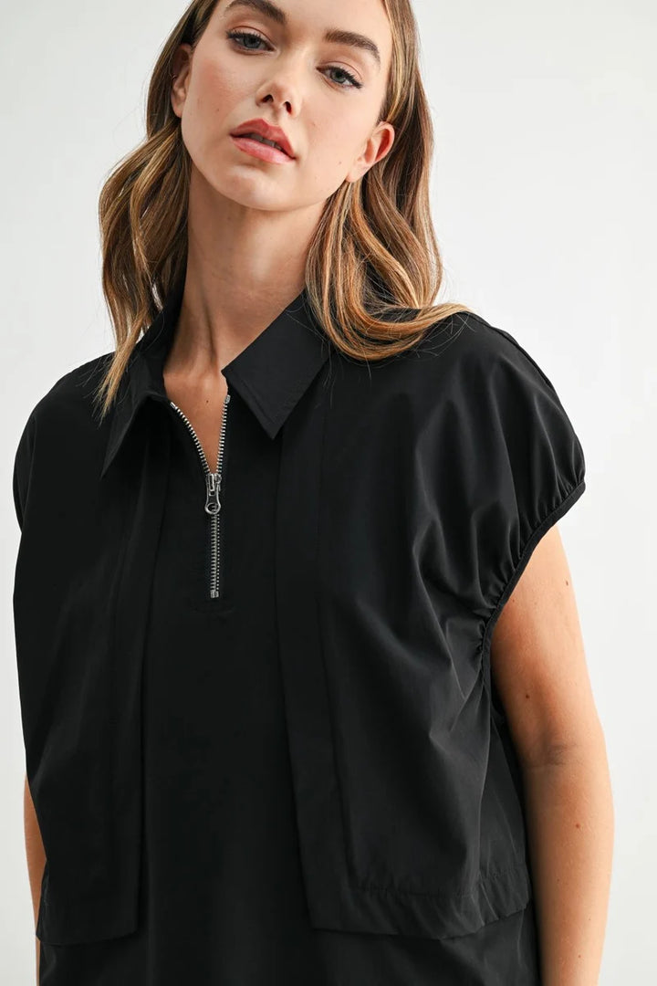 Short Sleeve Wind Breaker Tee