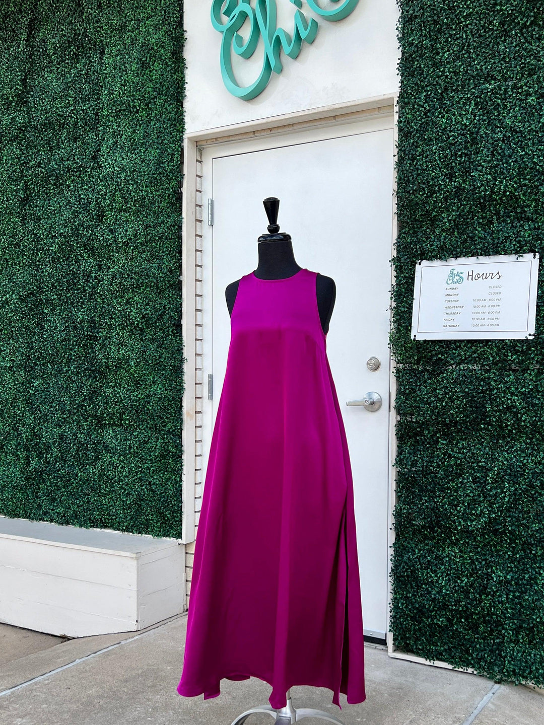 A-Line Satin Maxi Dress | Formal Holiday Dresses | Tres Chic Boutique Black / S A-Line Satin Maxi Dress | Formal Holiday Dresses | Tres Chic Boutique Black / S