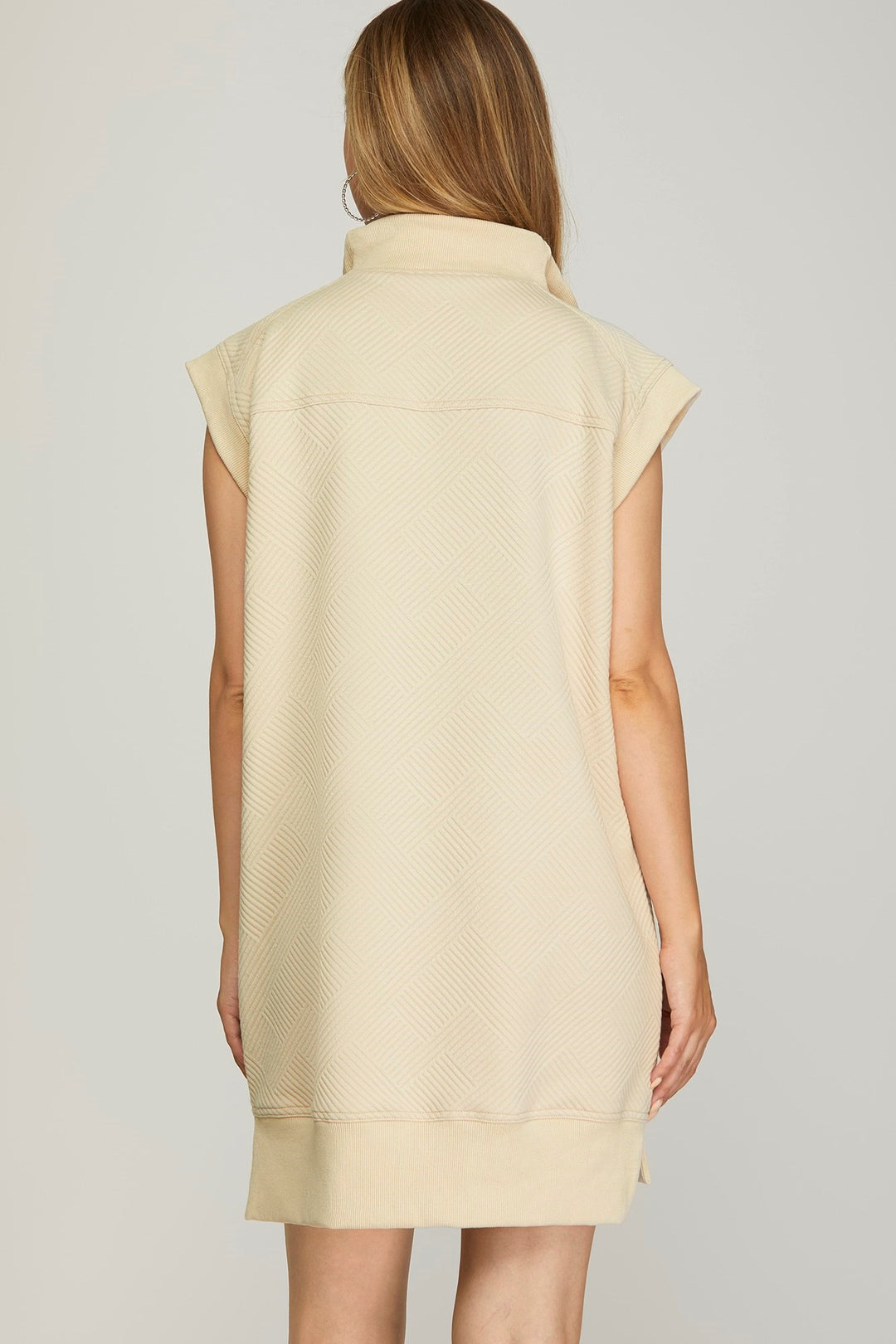 Cream Sweatshirt Dress – Très Chic Boutique