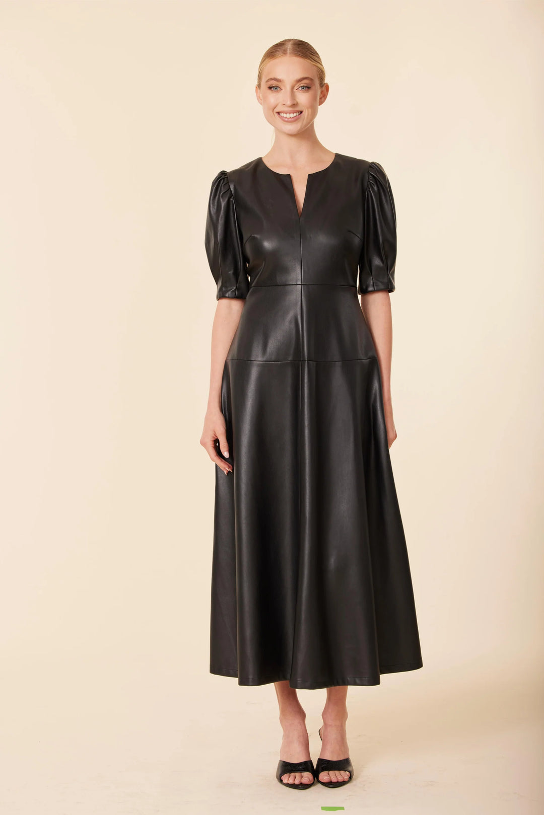 Faux Leather Maxi Dress Dolce Cabo Holiday Dresses