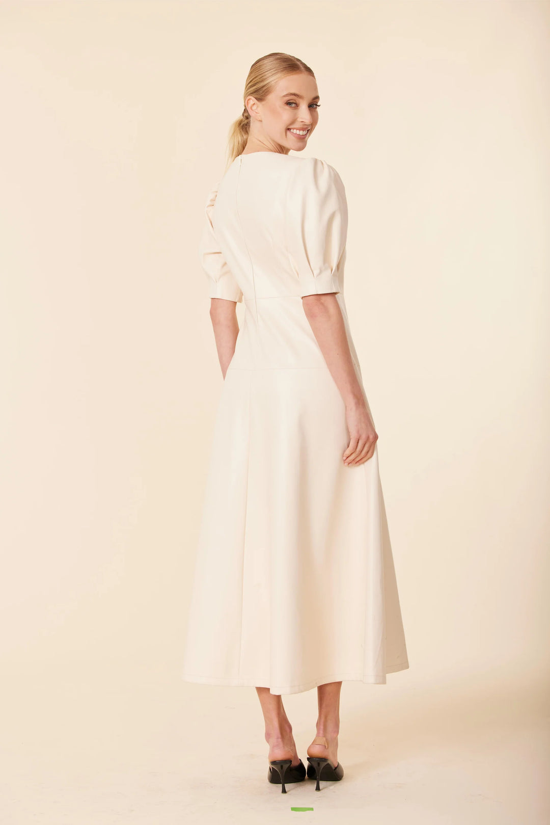 Faux Leather Maxi Dress Faux Leather Maxi Dress