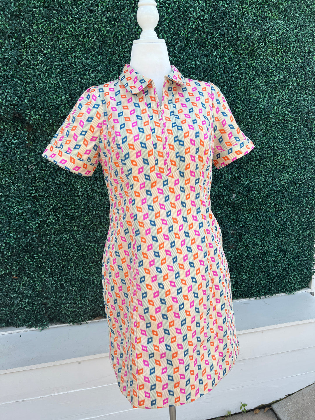 Zip Front Dress