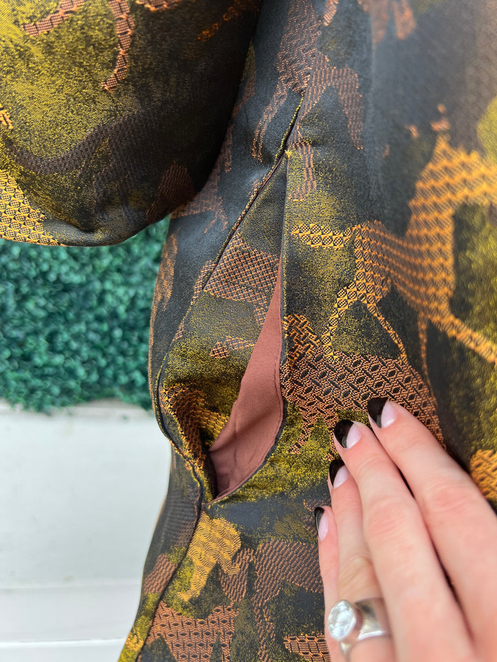 Iridescent Horse Pattern Dress