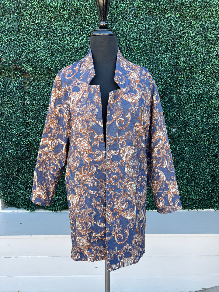 Paisley Blazer Dressy Jacket