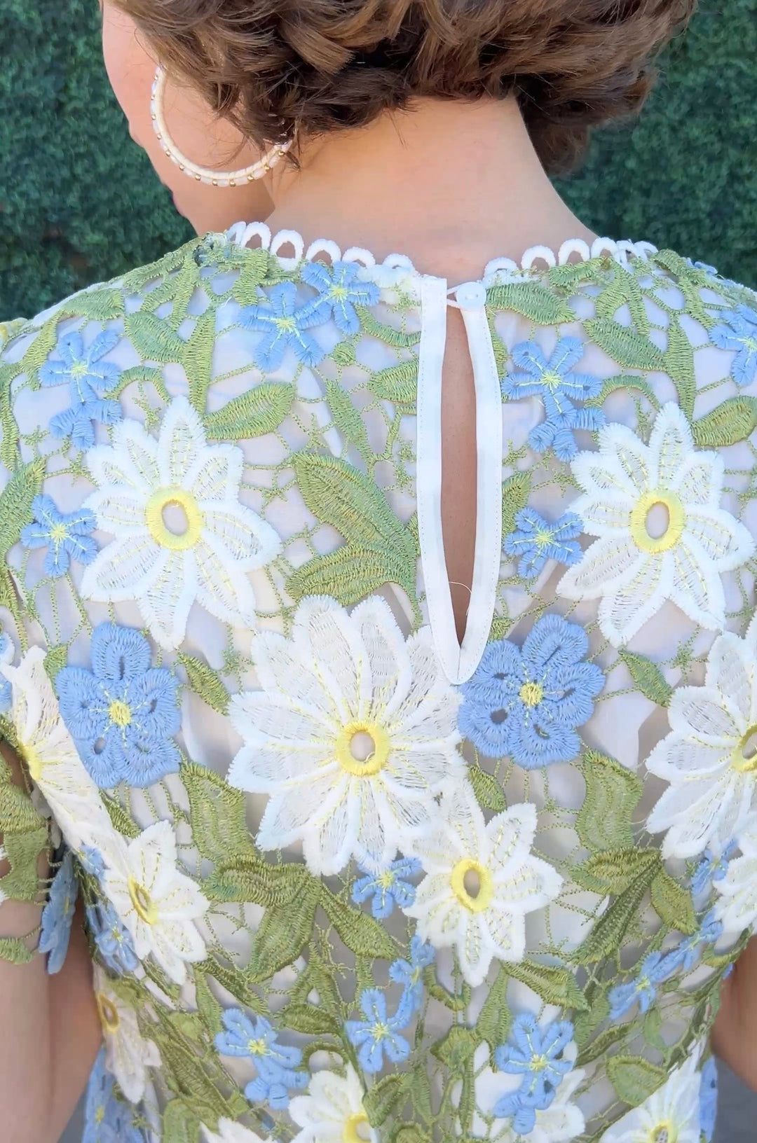 explanation of the blue and black dress Printed Floral Dress –Women Printed Flower Dresses in Long and Short Sizes  – IshqMe