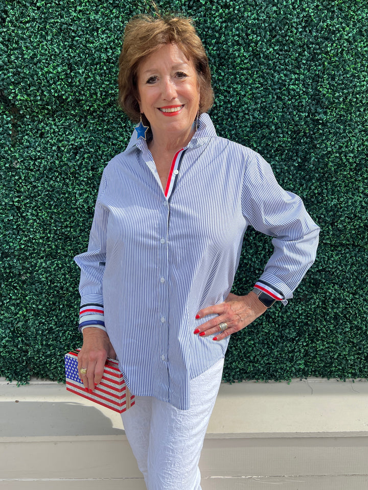 Patriotic Button Up