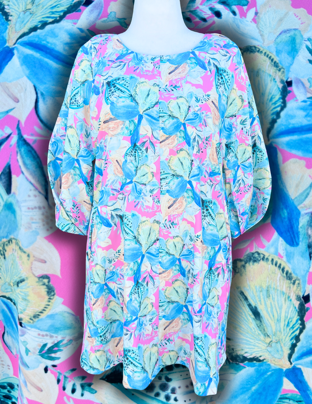 Sculptural Long Sleeve Floral Dress | High End Women's Online Boutique Trs Chic Boutique Sculptural Long Sleeve Floral Dress | High End Women's Online Boutique Trs Chic Boutique