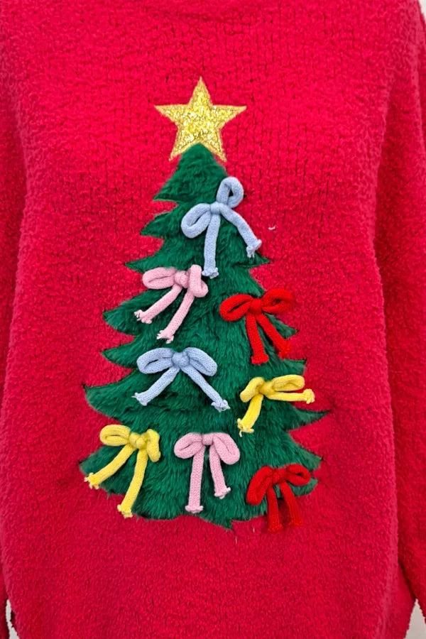 Oversize Xmas Tree Sweater