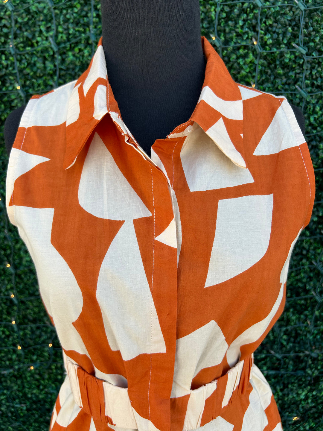 orange geometric dress Mod Orange Dress, 60s inspired Dress, Space Age Retro Geometric Turtle Trendy Hip Buys