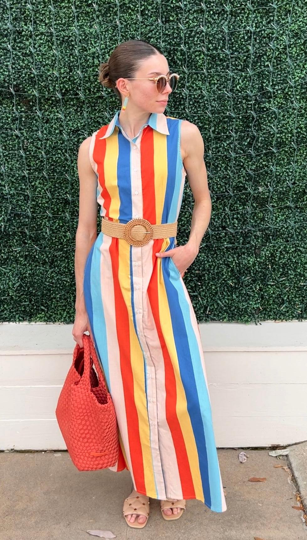 Summer Stripes Maxi Dress Summer Stripes Maxi Dress