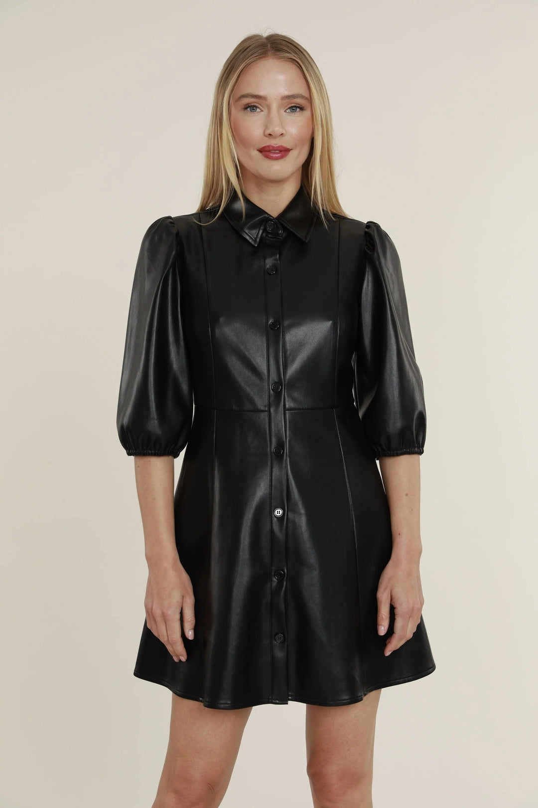 Empire Waist Vegan Leather Dress | Tres Chic Boutique | Dolce Cabo Trs Chic Boutique Empire Waist Vegan Leather Dress | Tres Chic Boutique | Dolce Cabo Trs Chic Boutique