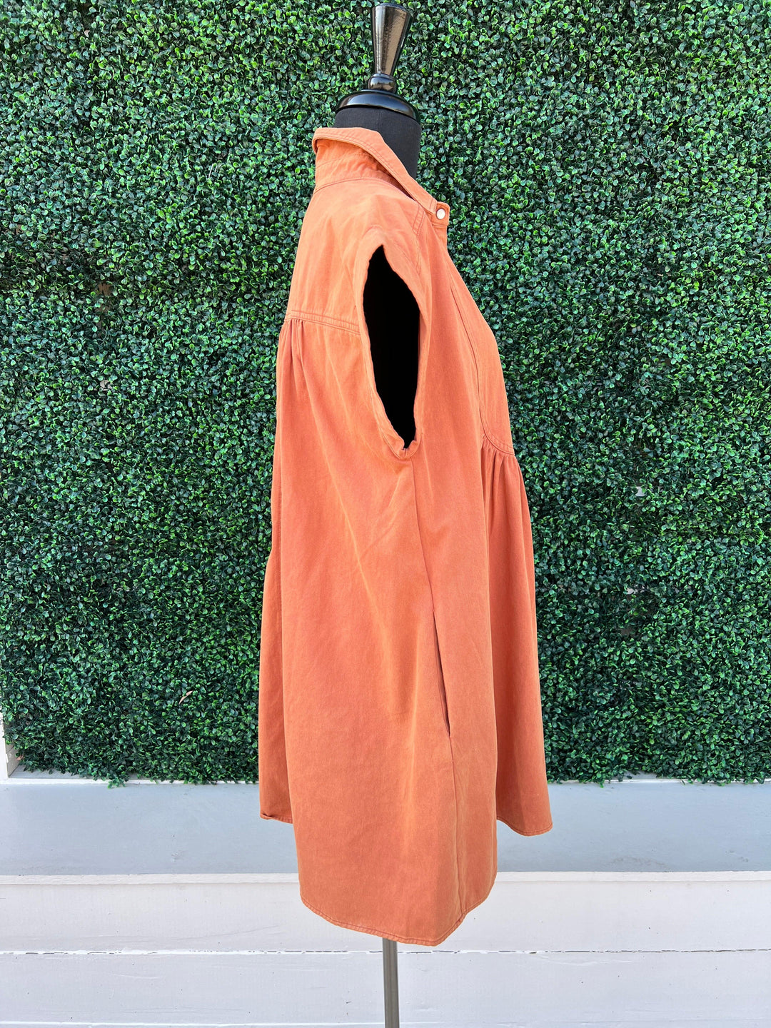Rust Denim Dress Rust Denim Dress