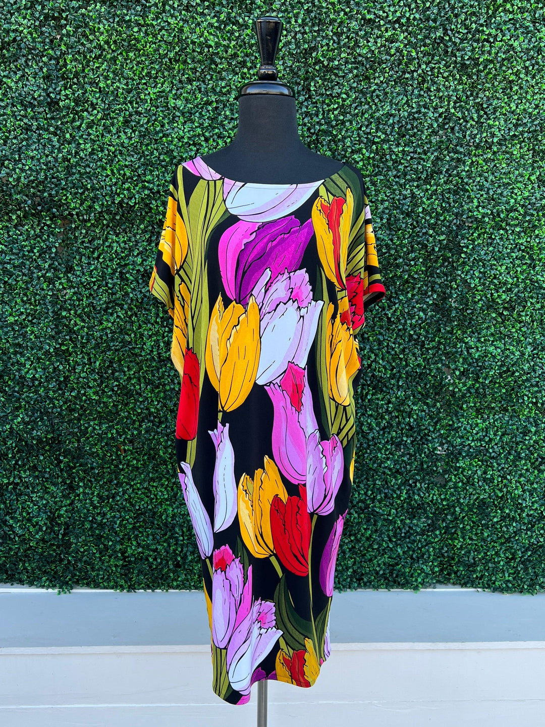Short Caftan Tulip Dress Multi / M Short Caftan Tulip Dress Multi / M