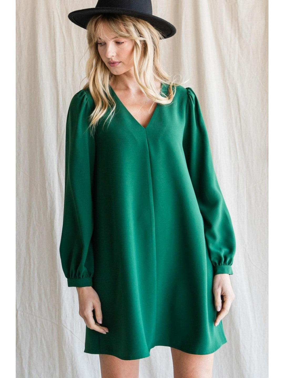 Green Forest Dress | Holiday Green Long Sleeve Dresses Trs Chic Boutique Green Forest Dress | Holiday Green Long Sleeve Dresses Trs Chic Boutique