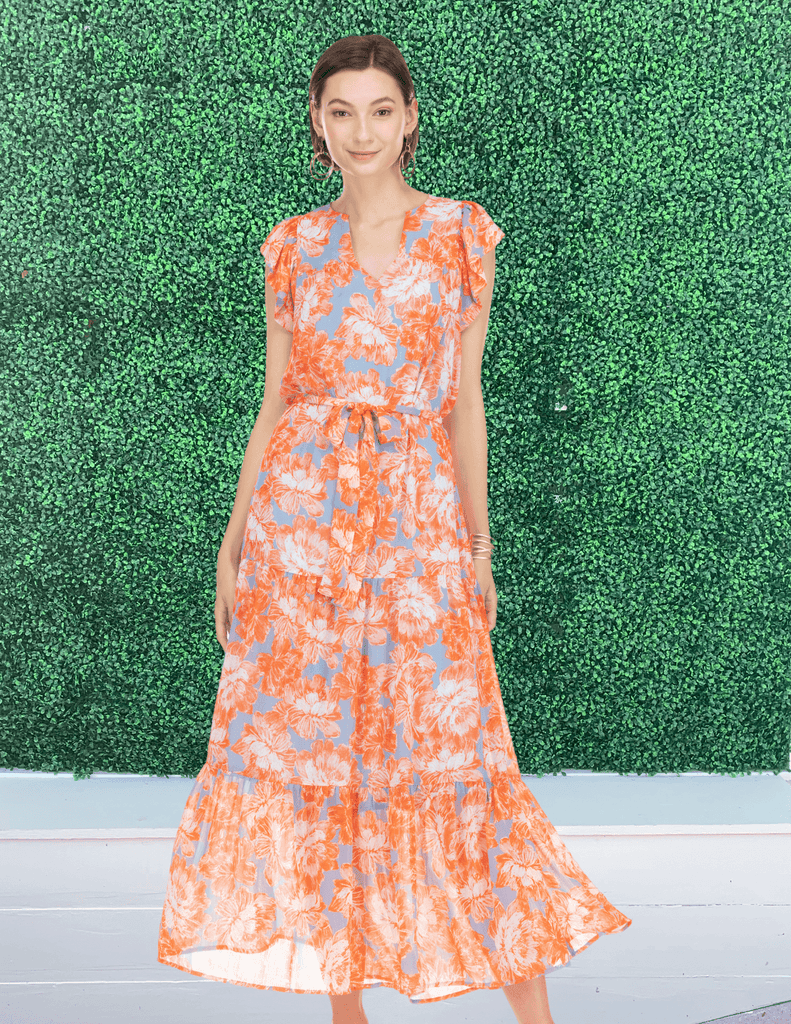 open lace back dress Resort Maxi