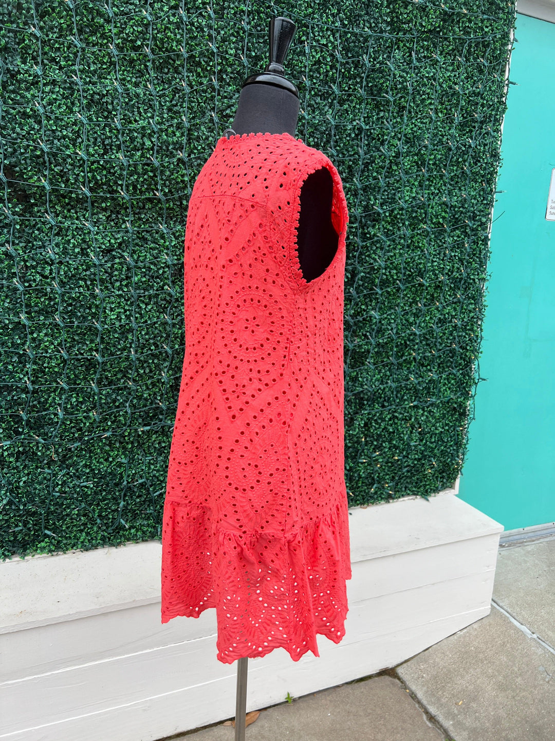 Ruffle Eyelet Dress Ruffle Eyelet Dress