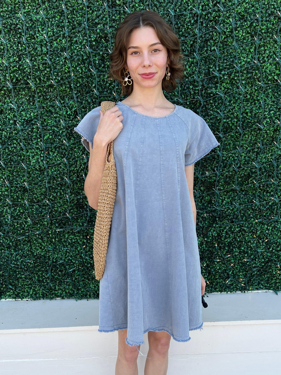 Princess Cut Denim Dress Princess Cut Denim Dress