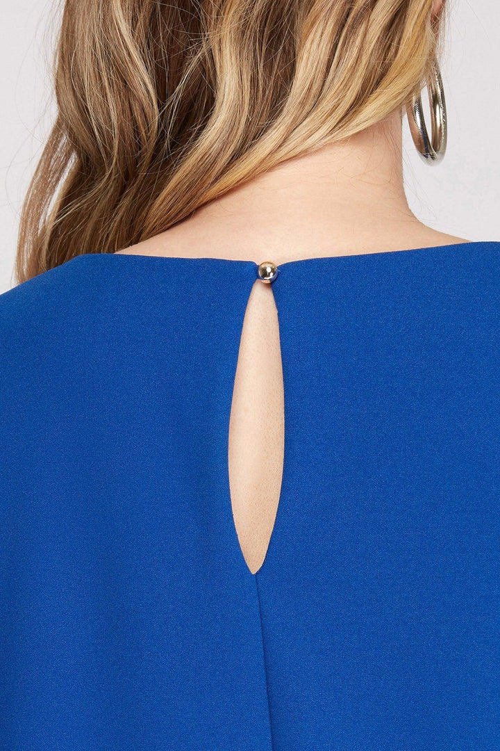 womens plus sized boutique online trendy blue dress houston