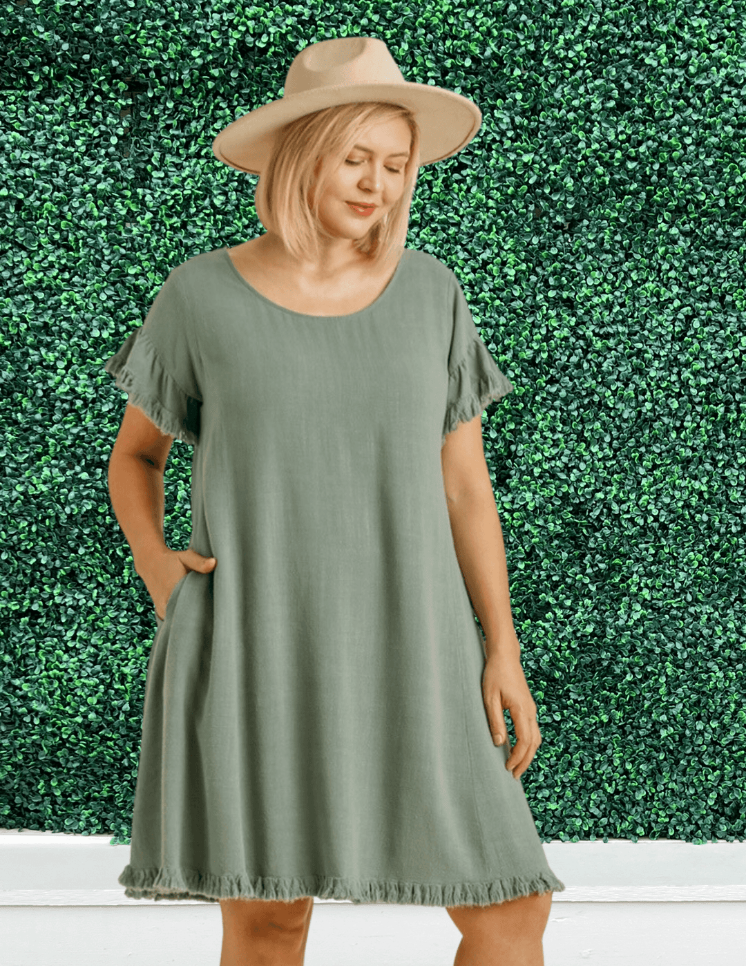 Linen Swing Dress Linen Swing Dress