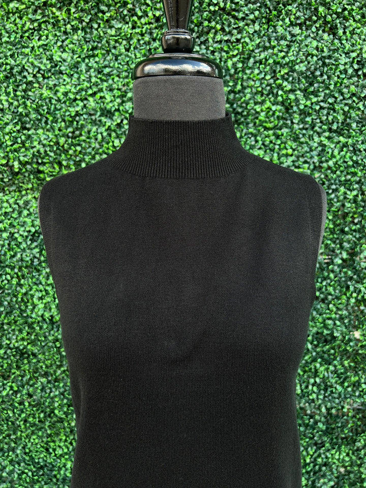 midi dress black sweater mock neck dresses boutique online