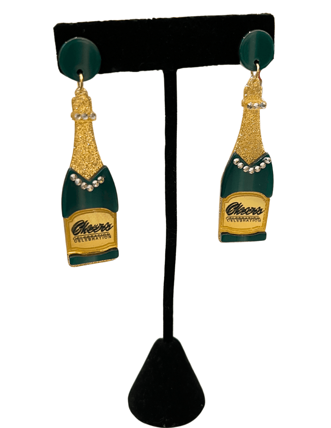 CHEERS Champagne Earrings