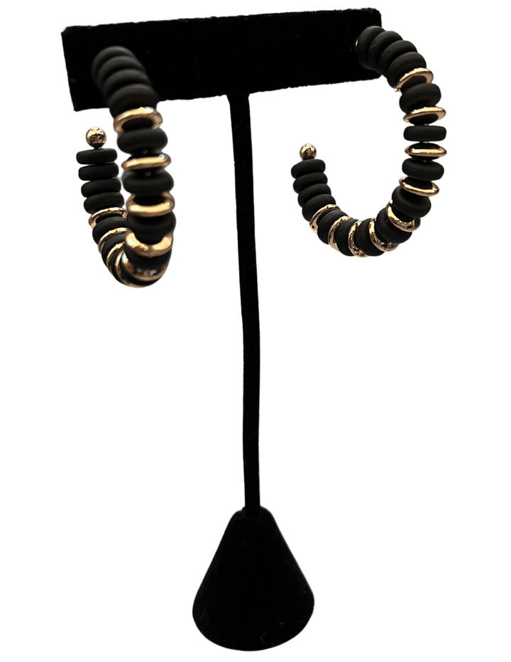 black and gold hoop earrings online accessories boutique