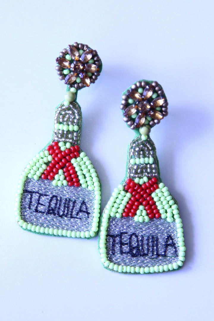 Tequila Beaded Earrings - Très Chic