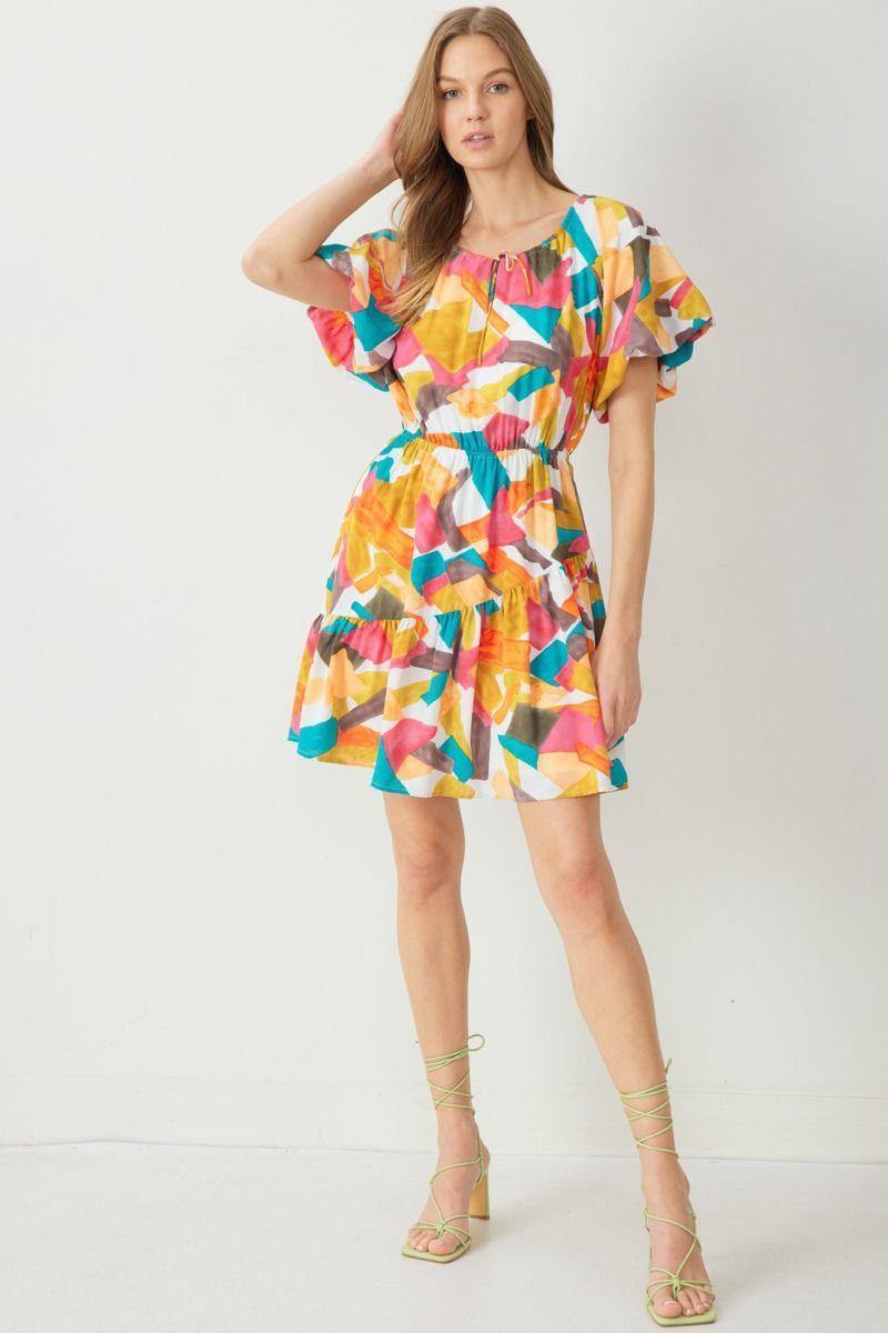 Asymmetrical Tier Dress Asymmetrical Tier Dress
