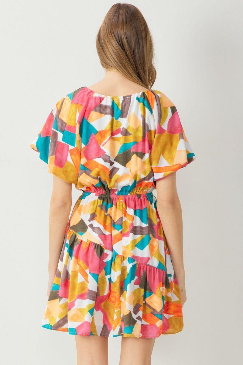 Asymmetrical Tier Dress