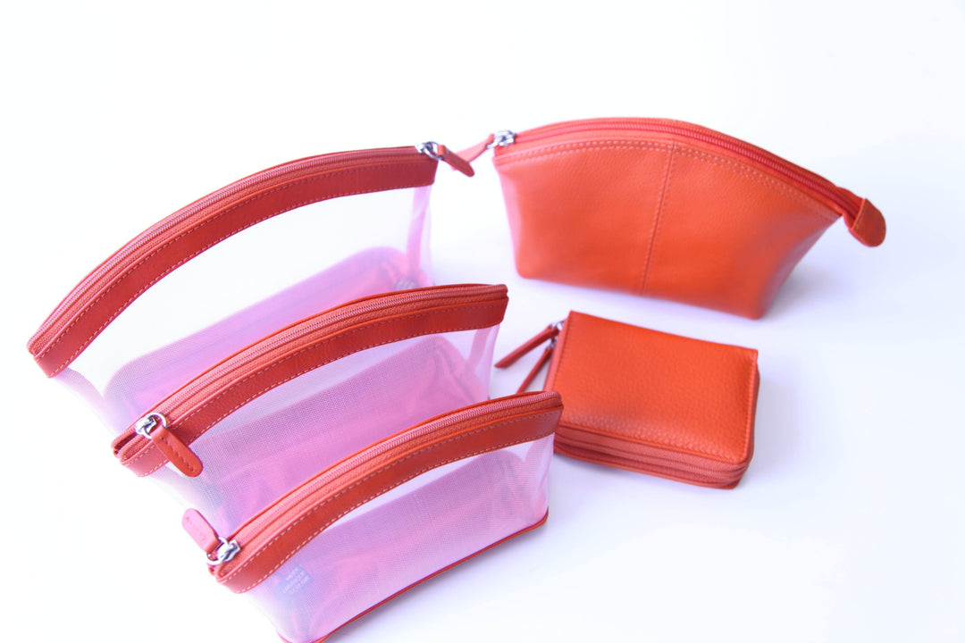 Matching set of all the small leather goods you can get at Tres Chic Houston