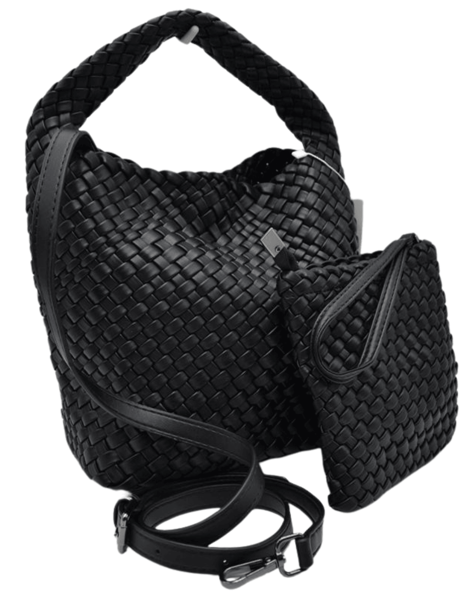 I IHAYNER Womens Leather Handbags Purses Top-handle Totes Satchel Shoulder  Bag for Ladies with Pompon Black: Handbags: Amazon.com