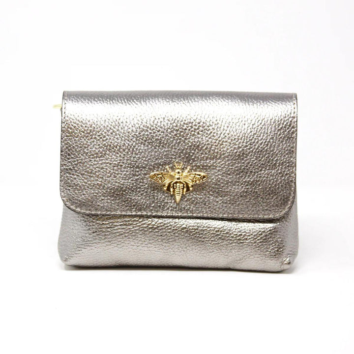 tres chic boutique bee butterfly leather small handbag clutch crossbody