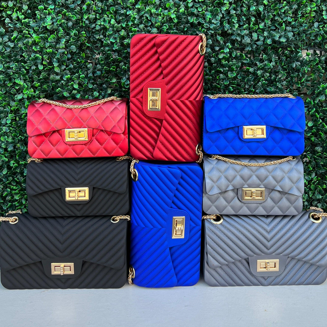 online gift boutique rubber jelly bags unique purses