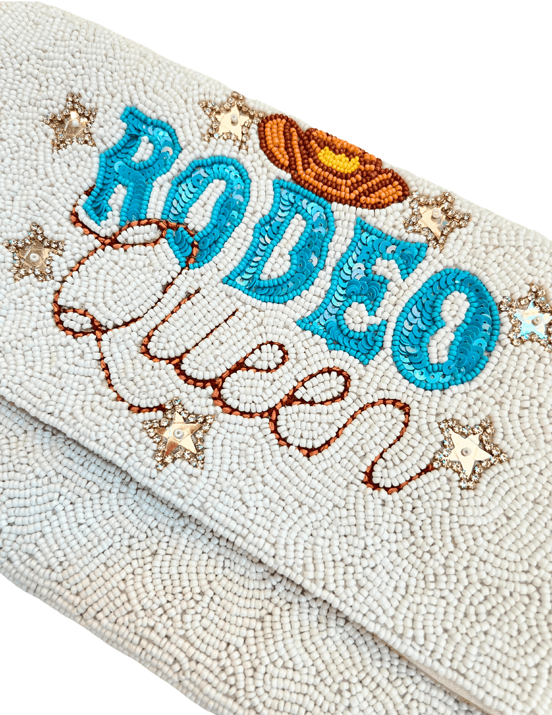 houston rodeo hlsr womens gifts cowgirl beaded crossbody turquoise