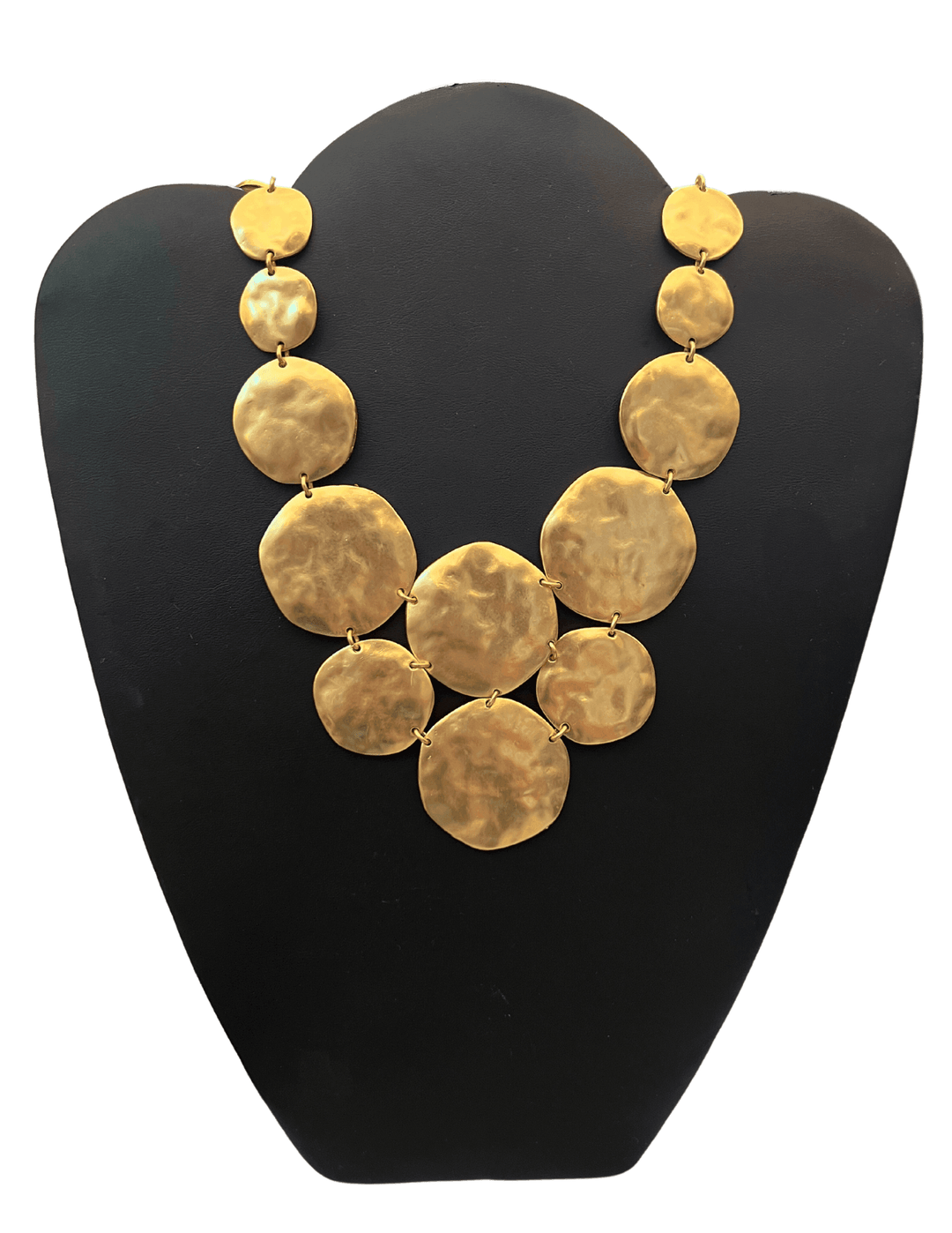 Gold v neck filler necklace inexpensive good looking jewelry