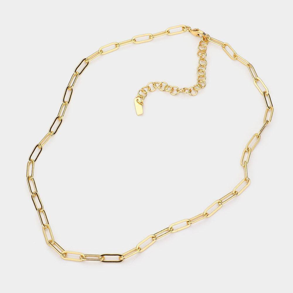 18K Gold Chain Necklace - Très Chic