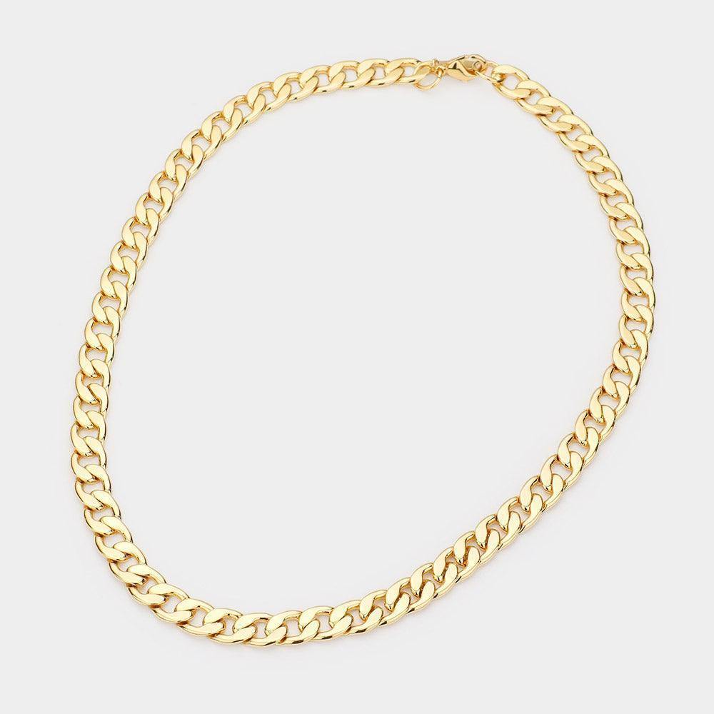 18K Gold Plated Necklace - Très Chic