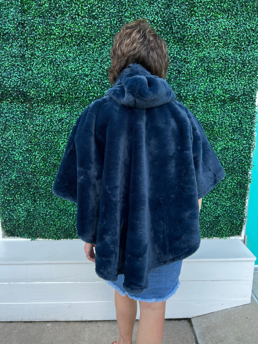 gift ideas faux fur wrap cape houston texas online trendy boutique