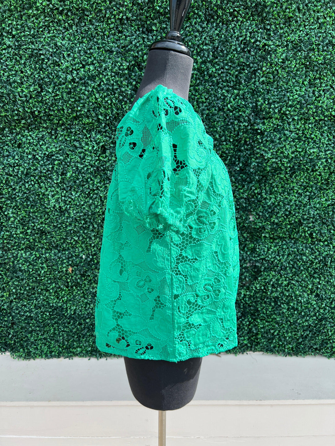 Lacy Green Blouse Lacy Green Blouse