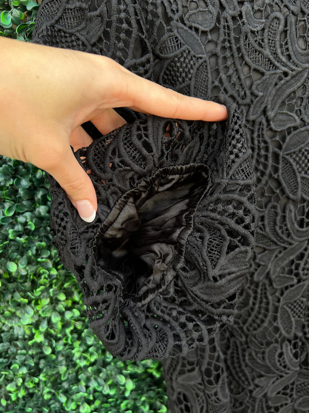 black lace blouse missy boutique tres chic houston online jade clothing
