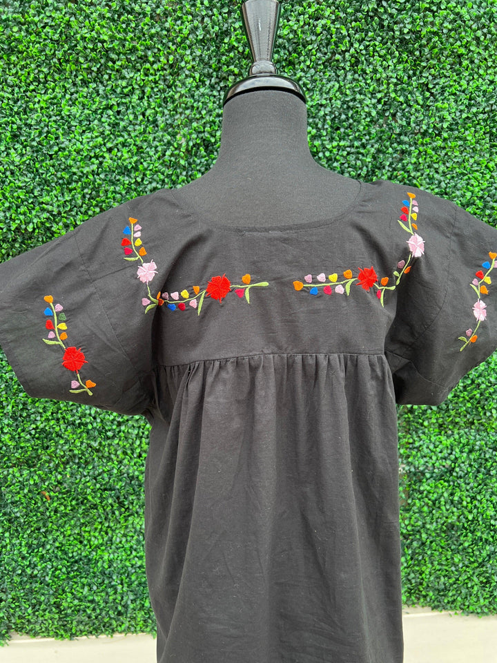 Anu natural fashions 100% cotton embroidered top