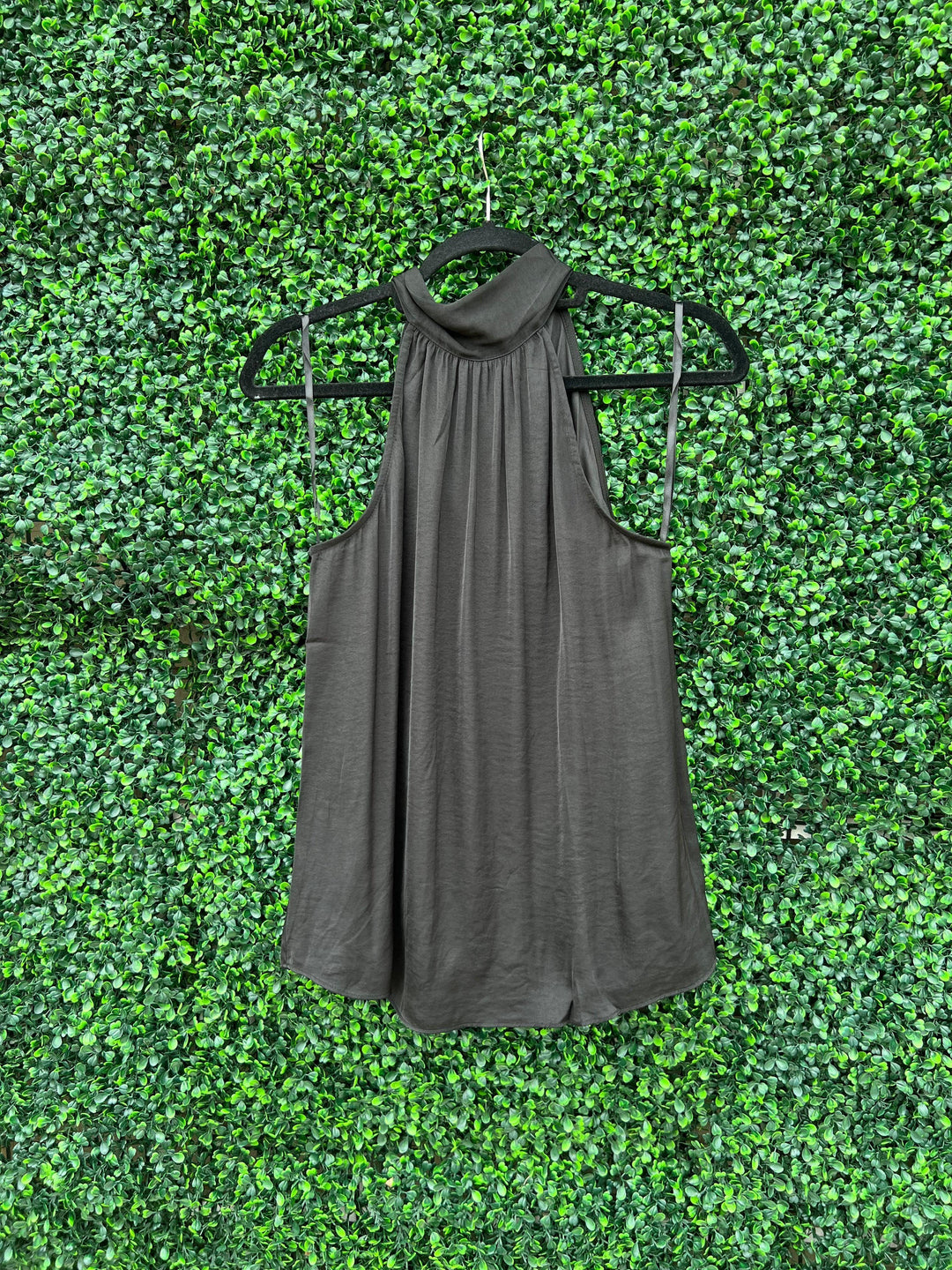 Tres Chic Dress Boutique on Houtson with silky tops can can be worn front and back in black