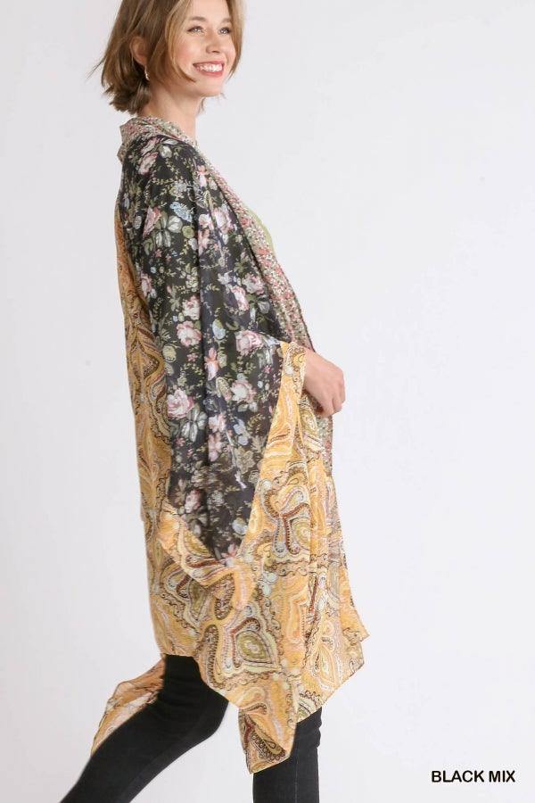 womens clothing store Patchwork Scarves Kimono houston boutique